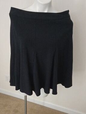 Women's Navy A-Line Skirt